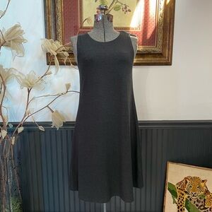FREE FLY Apparel Sleeveless Bamboo Flex Dress in Charcoal - Sz S 💚🎀